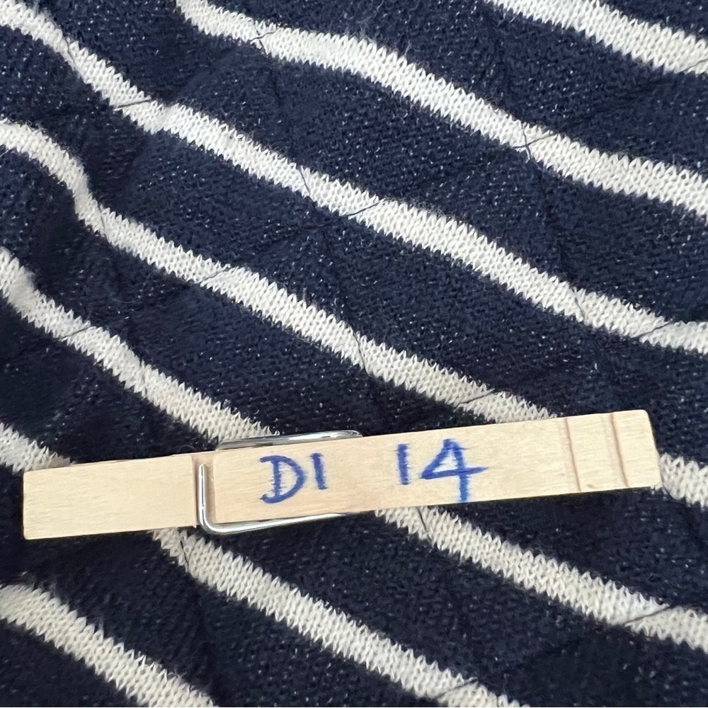 Madewell Quilted Studio Mockneck Sweatshirt in Stripe in size XS - Picture 8 of 11